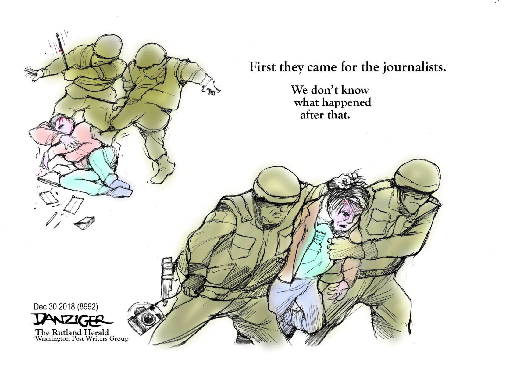 Jeff Danziger cartoon